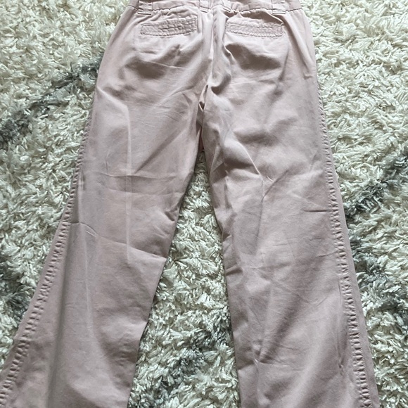 J. Crew Chino Baby Pink Baggy Pants - Picture 2 of 3